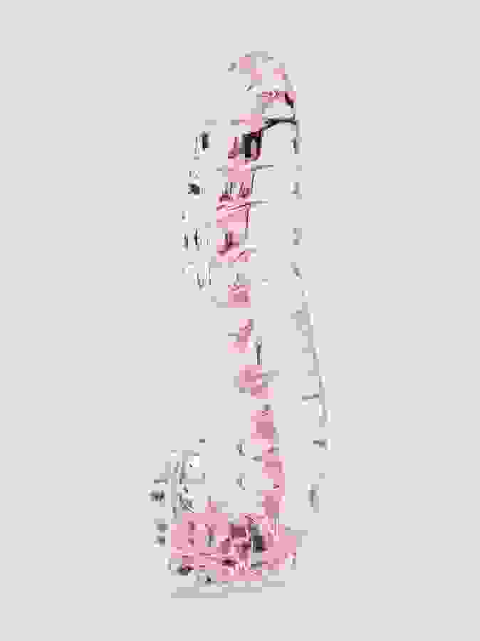 Lovehoney Tentacle Textured Sensual Glass Dildo, Pink, hi-res